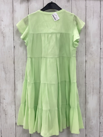 S´ Oliver  Kleid  Gr. 122  hellgrün Struktur 