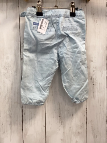 Tom Tailor  Hose  Gr. 68  hellblau Jeans mit Gürtelband 