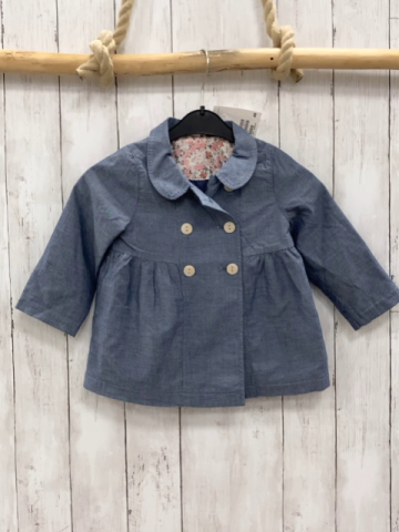 H&M neu  Jacke  Gr. 92  blau 