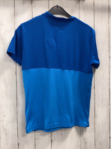 Babolat  Sportshirt Gr. 158/164  hellblau blau Knopfleiste 