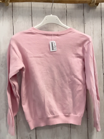 H&M Pullover  Gr. 122/128  rosa Strick Pailetteneinhorn 