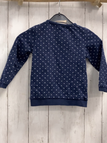   Pullover  Gr. 98  blau weiße Punkte Fliegenpilz 