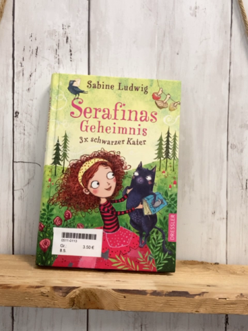  Buch Serafinas Geheimnis 3 x schwarzer Kater 