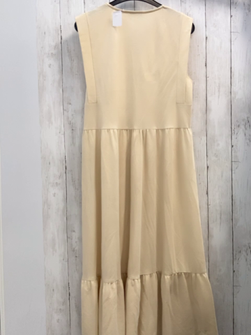 Nymph Kleid Gr. S beige Maxilänge