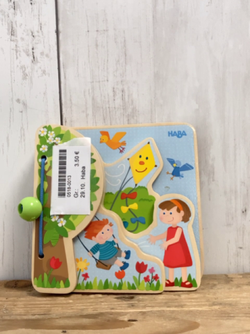 Haba  Holzspielzeg  Buch Kinder mit Drachen 