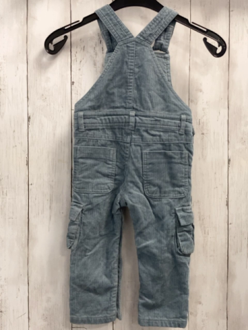 Vertbaudet  Latzhose  Gr. 80  eisblau Kord 