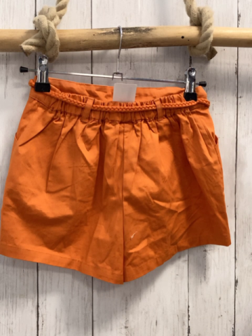   Shortsrock  Gr. 128  orange mit Gürtel 