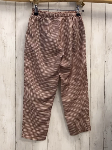 Massimo Dutti  Hose  Gr. 110  lachs dunkelgrauer Wabendruck