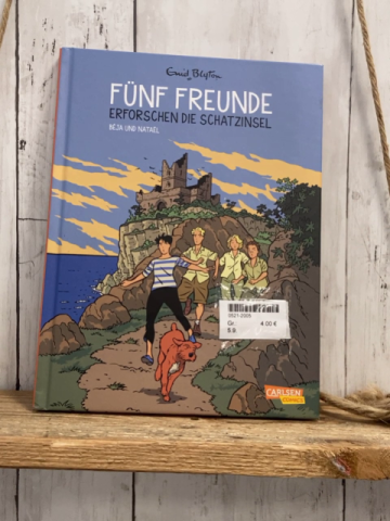  Comicbuch 5 Freunde erforschen die Schatzinsel 