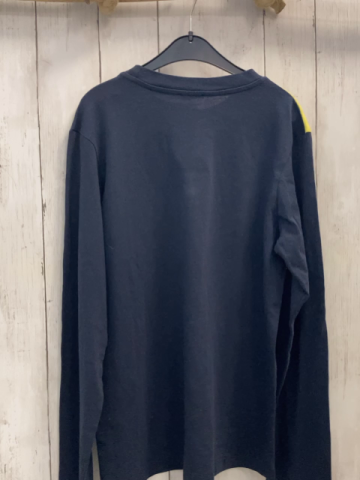 neu Diesel  Langarmshirt  Gr. 158/164  blau gelb mit Schrift 