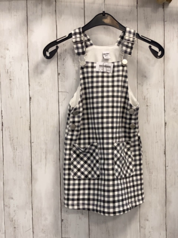 Dopodopo  Trägerrock Gr. 104  schwarz weiße kariert