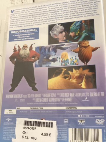 neu  DVD Die Hüter des Lichts