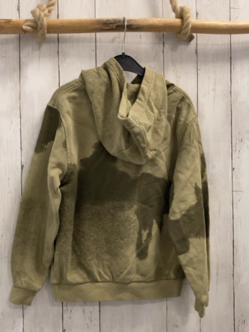 Nike Pullover Gr. 128  oliv gemustert Kapuze