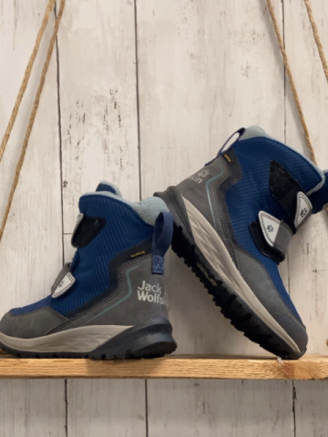 Jack Wolfskin  Boots  Gr. 31  grau blau hellgrau 