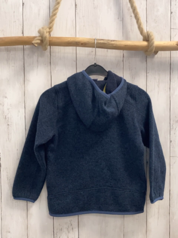 CMP Strickjacke  Gr. 116  grau petrol meliert hellblaue Reißverschlüsse 