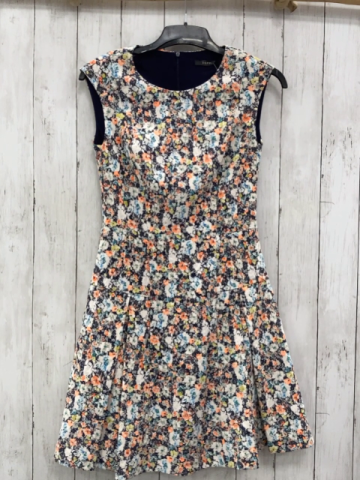Esprit  Kleid  Gr. 158/164  dunkelblau bunte Blumen 