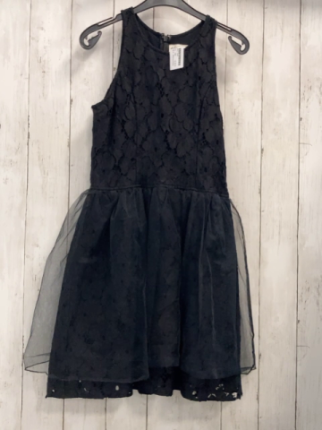Abercrombie Kleid Gr. 164  schwarz Spitze Tüllrock