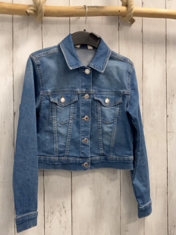 H&M  Jeansjacke  Gr. 140  blau 