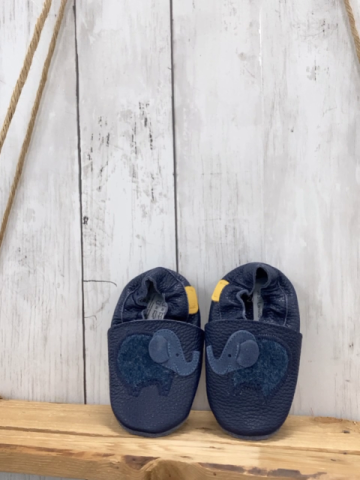 Lamino  Hausschuhe  Gr. 20/21  blau Elefant 