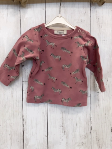 Feetje  Pullover  Gr. 68  altrosa Zebras 