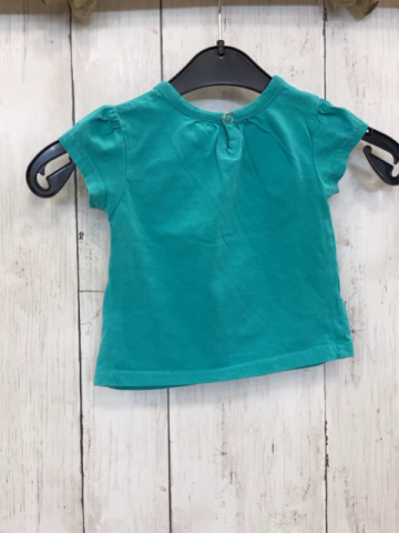 Roxy  T-Shirt  Gr. 68  türkis Regenbogen Herzen Vogel 