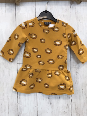 Babyface  Kleid  Gr. 62  mais Blumen 