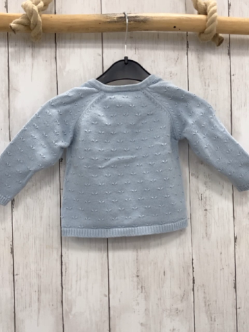   Strickjacke  Gr. 68  hellblau 