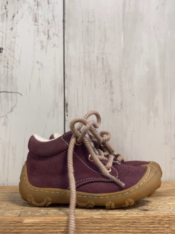 Ricosta  Schuhe  Gr. 20  aubergine gefüttert 