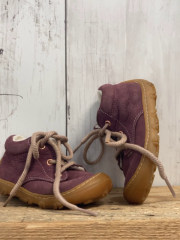 Ricosta  Schuhe  Gr. 21  aubergine gefüttert 