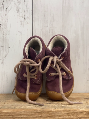 Ricosta  Schuhe  Gr. 21  aubergine gefüttert 