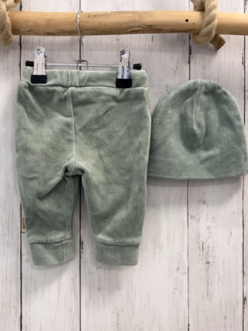 2tlg  Jogginghose + Mütze  Gr. 56  mint Nicky 