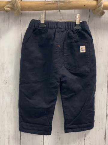 neu Zara  Hose  Gr. 80  blau gefüttert Gummizugbund 