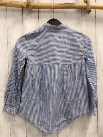 Zara  Bluse  Gr. 134  blau weiße Streifen 