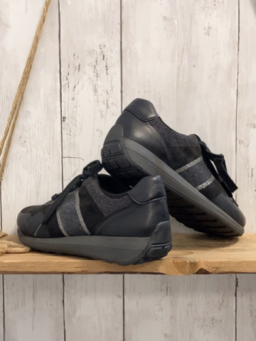 Ara neu Schuhe Gr. 36  schwarz + Glitzer