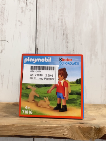 neu Playmobil Gr. 71816  Kind mit Hasen 