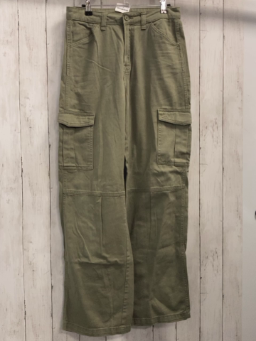 H&M Hose Gr. 36  oliv Jeans weites Bein