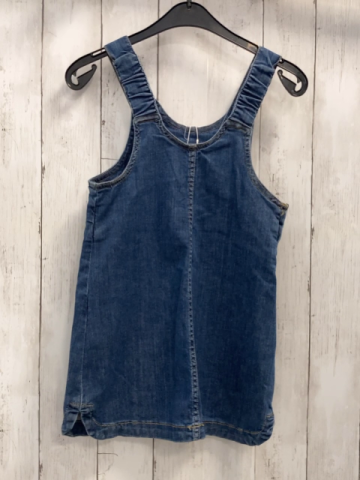neu Esprit  Kleid  Gr. 116  blau Jeans NP 35,90 € 