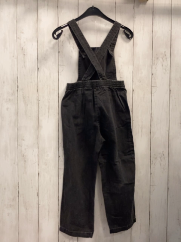 H&M  Latzhose  Gr. 116  grau Jeans 