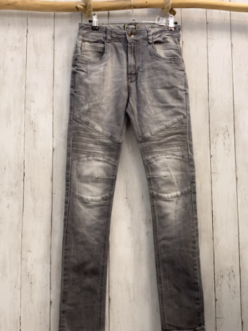 Vingino  Hose  Gr. 158/164  grau Jeans  Bund verstellbar 