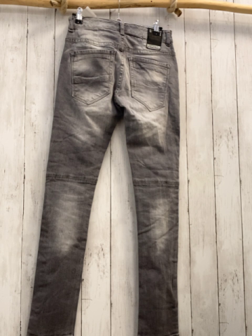 Vingino  Hose  Gr. 158/164  grau Jeans  Bund verstellbar 