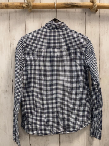 Abercrombie  Hemd  Gr. 158  petrol weiß kariert 
