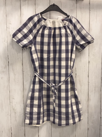 Esprit  Kleid  Gr. 140  grau weiß kariert 