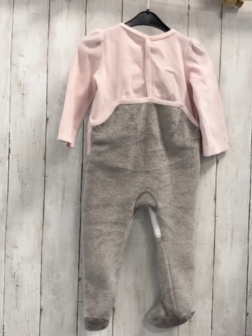 DP...aM Schlafanzug  Gr. 86  rosa Nicky Pinguin mit Schal 