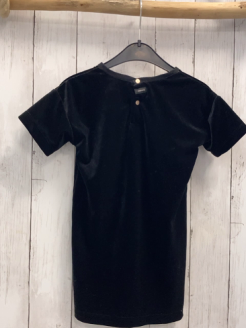 Catimini  Kleid  Gr. 98  schwarz Samt Katzengesicht 