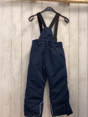   Skihose  Gr. 104  blau schwarze Hosenträger 