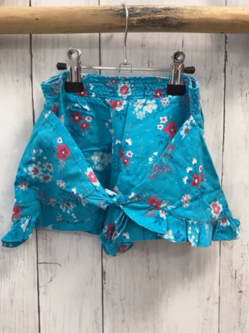 Sergent Major  Shorts  Gr. 104  türkis Blumen Gummizugbund 