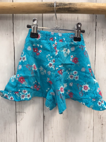 Sergent Major  Shorts  Gr. 104  türkis Blumen Gummizugbund 