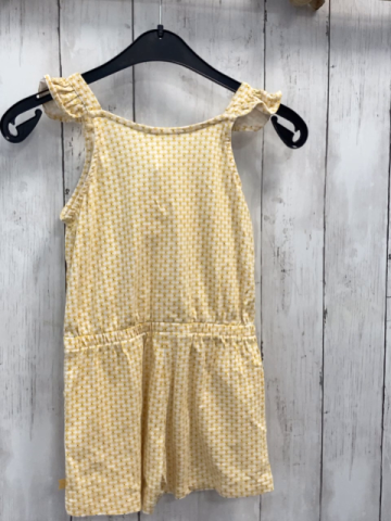 Okaidi  Playsuit  Gr. 110  weiß gelbe Blumen 