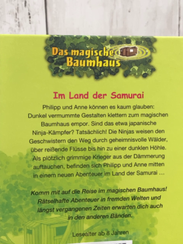 Magisches Baumhaus  Buch Im Land der Samurai 