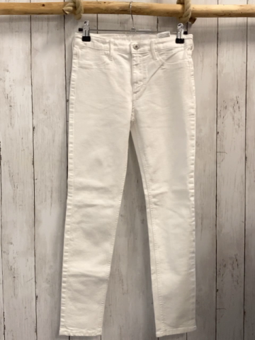 H&M  Hose  Gr. 146  weiß Jeans Bund verstellbar 